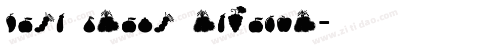Mute Fruit Regular字体转换